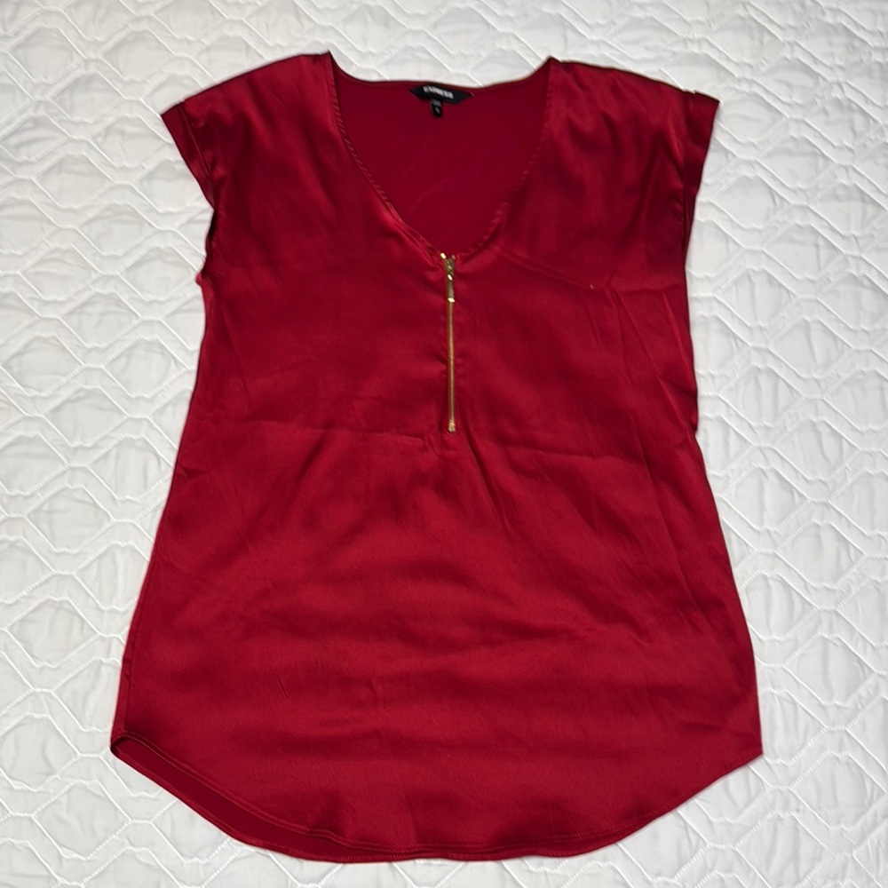 Women's Red Express Top